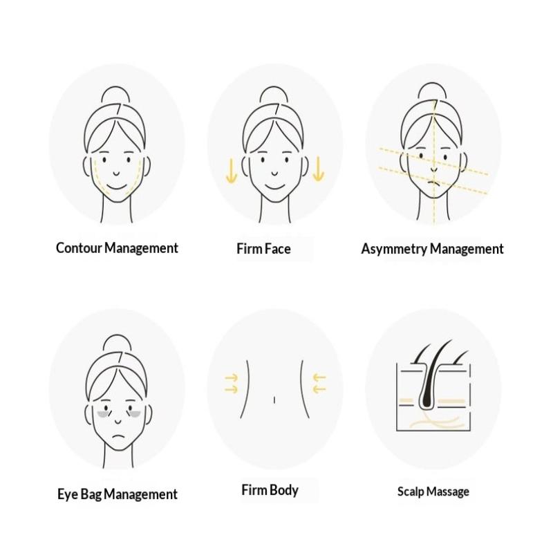 Ceramic Gua Sha Scraper Board Facial Spa Massager Slimmer Skin Tightening Face Lift Body Massage Tool