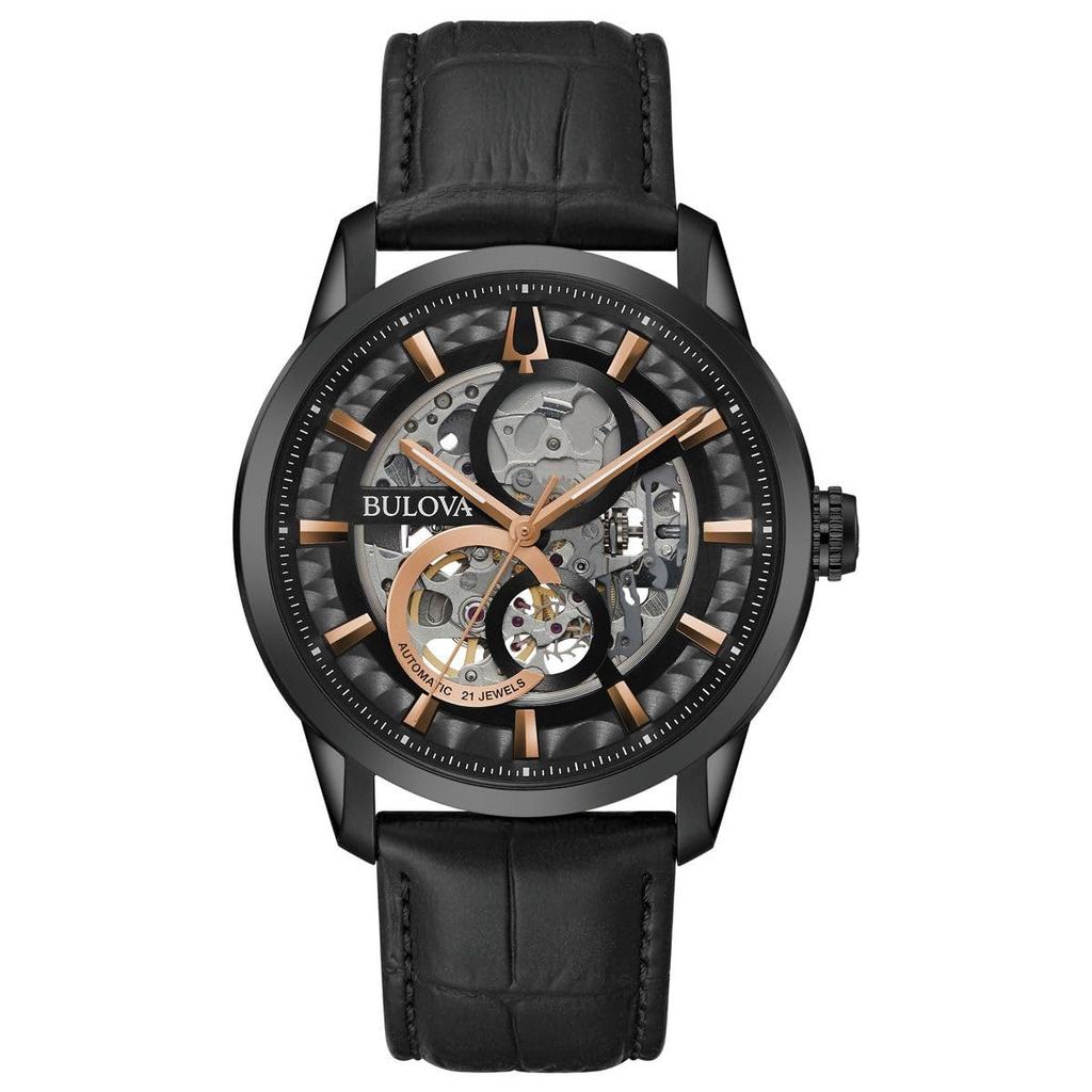 BULOVA Watch Automatic Mechanical Skeleton Classic 98A283 [Bulova] Men's