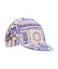 Santini Tour de France 2025 Cap RE460COTARC5TDF White/Blue