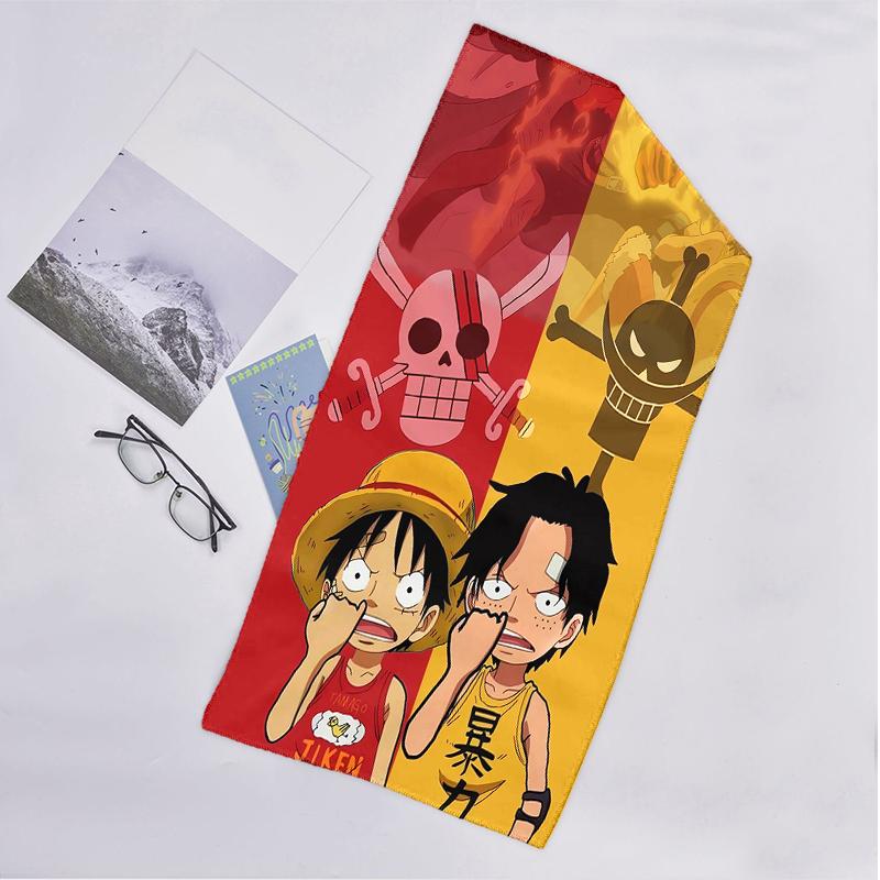One Piece Fashion Beach Towel: Ideal for Summer Adventures Soft, absorbent and quick drying suitable for swimming and bathing