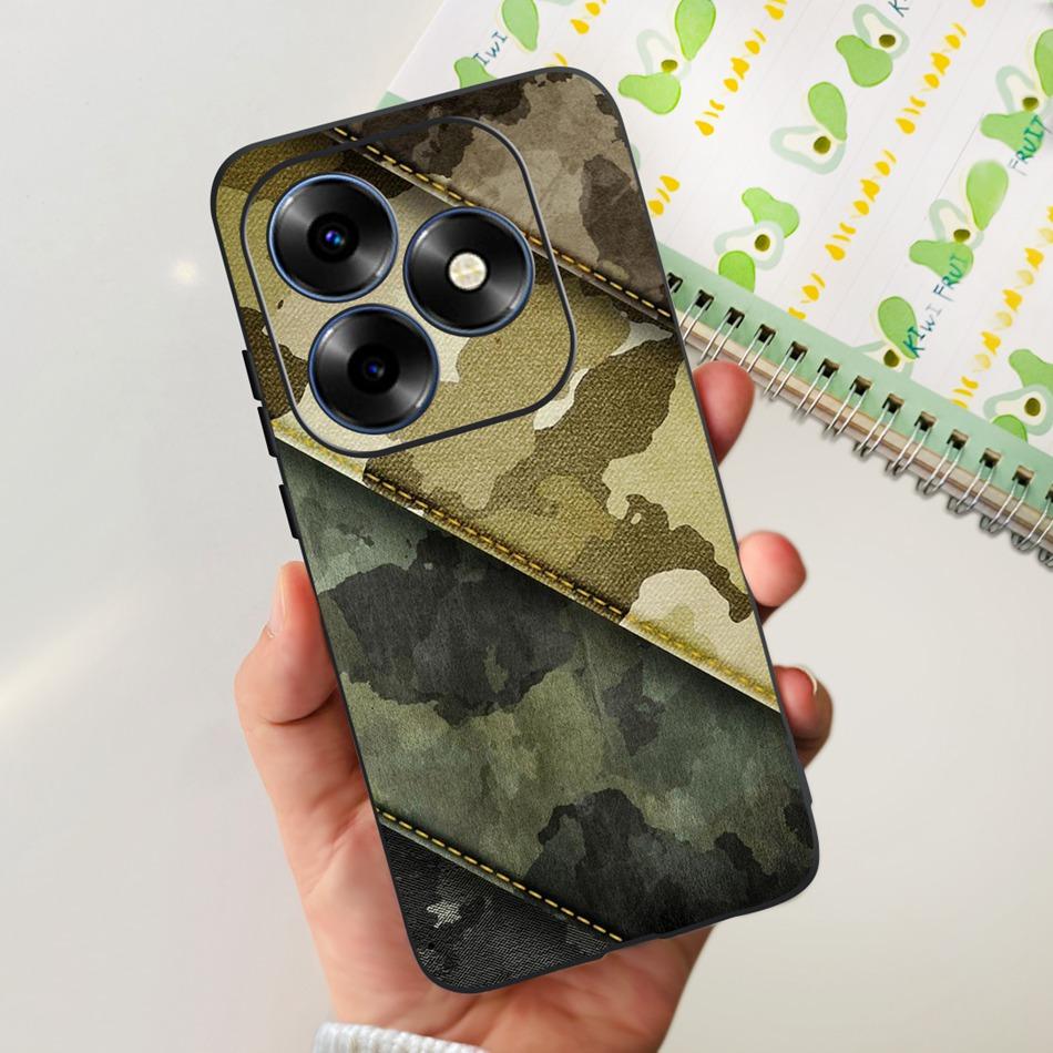 For Itel S23 Plus S681LN case itel S23 S665L Fashion Elegant Painted Soft Silicone TPU Phone Back Cover For Itel S23+ S23Plus