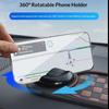 Tapete Antiderrapante para Painel 2 em 1 com Suporte para Telefone Suporte de Telefone para Carro com Rotação de 360 Graus Tapete Adesivo Antiderrapante para Carro