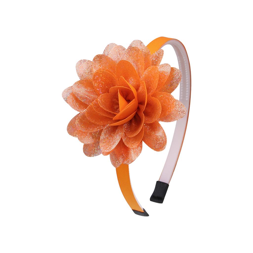 Fashion Laser Flower Hairbands Sweet Women Girls Princess Flower Headbands Headwear Kids Children Hair Accessories Hair Bands
