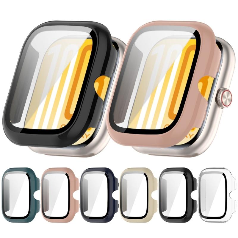 Integrated Screen Protector Frame Protectios Case for Watch GT2 Smartwatch PC Tempered Glass Cover