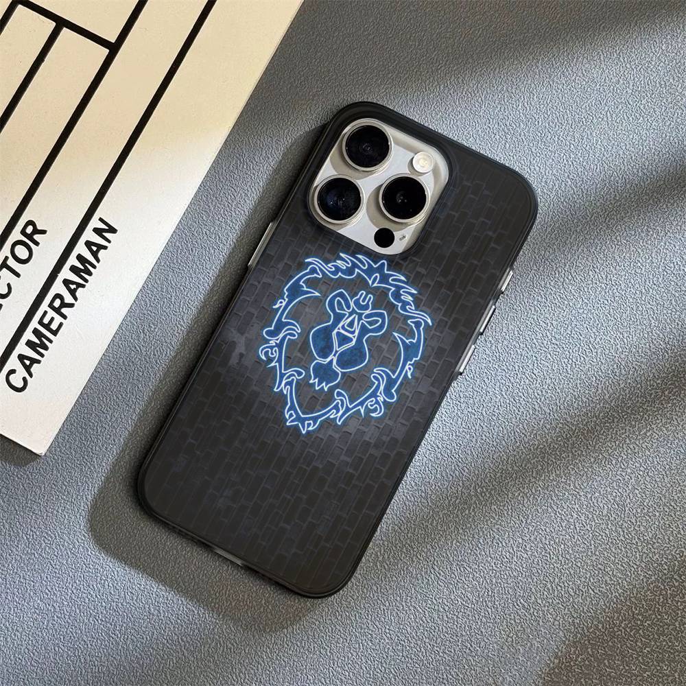 

Game World Of Warcraft For IPhone 17 16 15 Plus Pro Max 12 14 Plus 11 13 Wave Corrugated Stripe Funda Phone Cover iPhone 12 pro