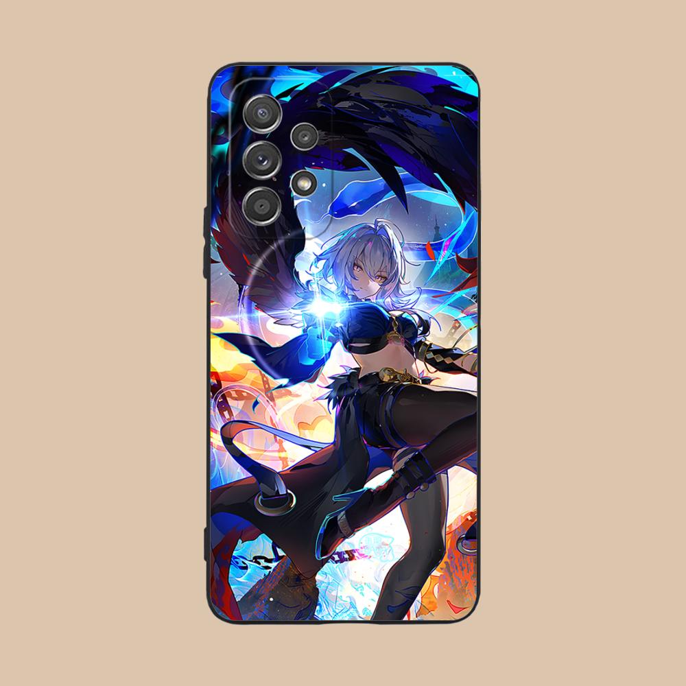 Wuthering Waves Galbrena Phone Case for Samsung Galaxy M55 54 42 35 34 33 32 23 22 15 14 13 12 F55 5G Colorful Cover Cellphones