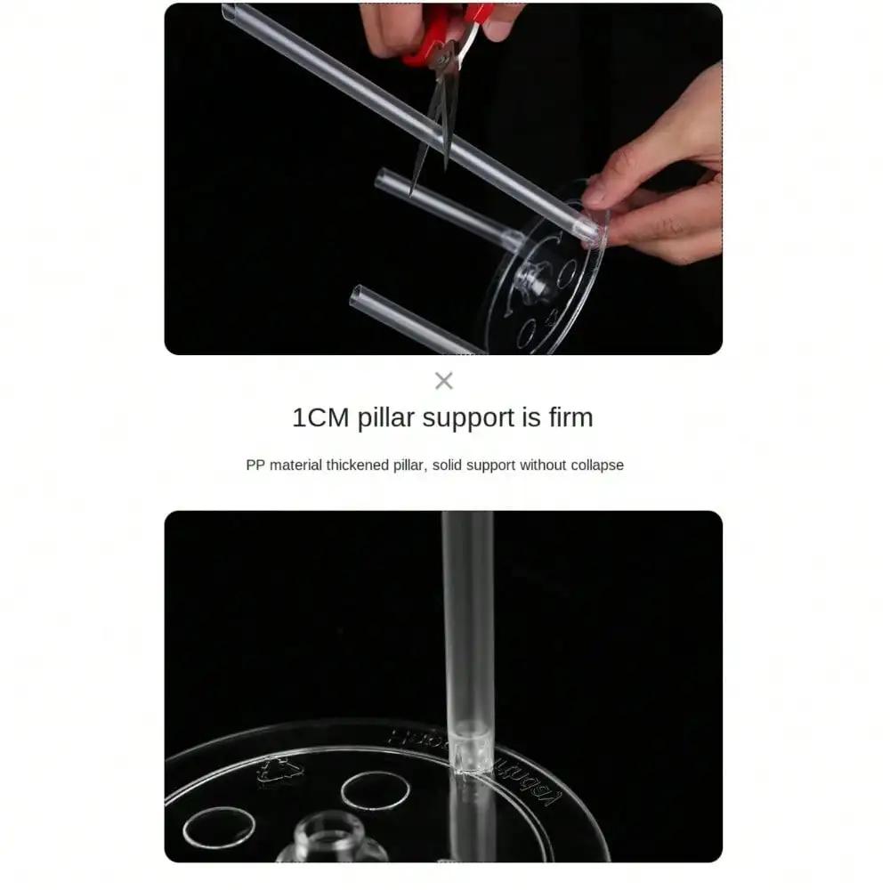 Round Cake Pan Stand DIY Craft Baking Tools Multi-Layer Support Spacer Stand Dessert Frame Kitchen Pastry Decorative Spacer