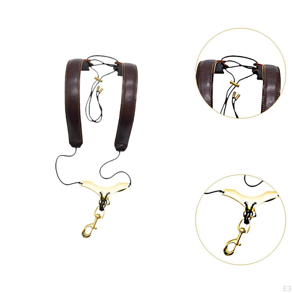 Saxophone Harness Strap Double Shoulder Comfortable Universal Sax Support