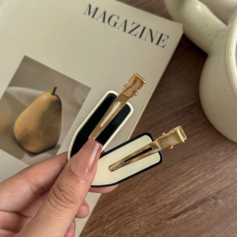 2pcs  Women's Summer Hairpin with No Trace Hair Clip, New Front Small Hair Clip, Side Duckbill Clip Headpiece