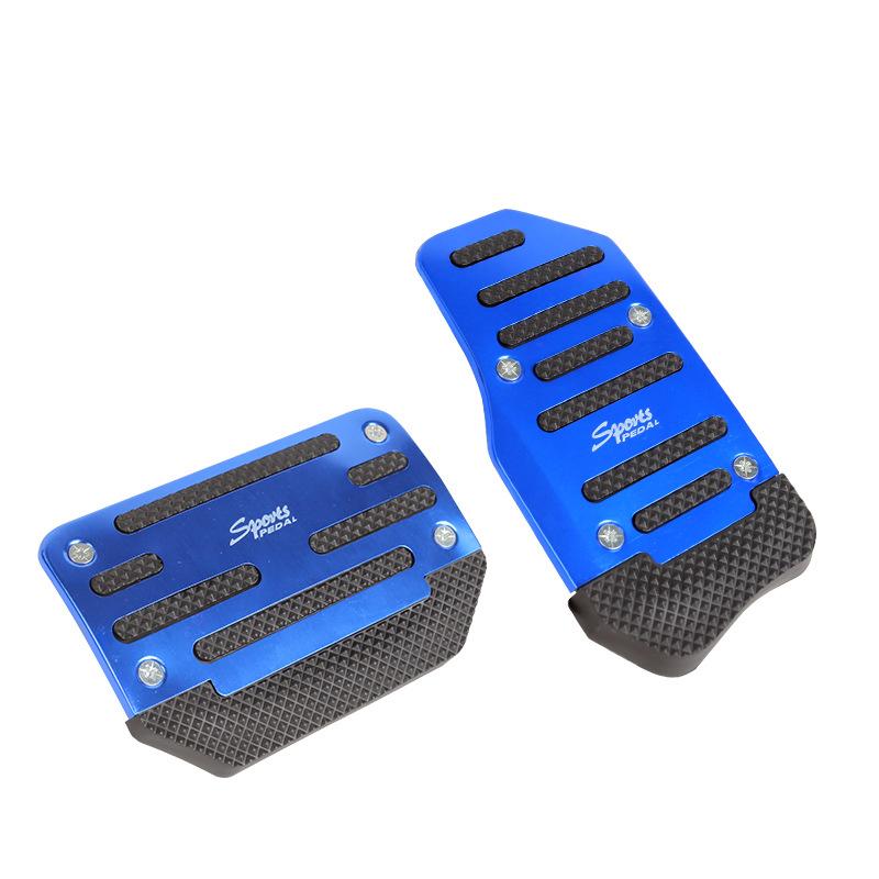 

Universal Aluminum Automatic/Manual Transmission Car Pedal Cover Set Kit Anti Skid Pedal Brake Clutch Accelerator Pedals Covers