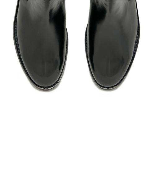Mellos (Handmade) Round-Toe Chelsea Boots - Black