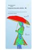 Compact Six-Fold Mini Vinyl Sunshade Umbrella for Women - Customizable High-End Parasol for Rain or Shine