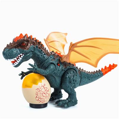Elektrische Kinder Kinder Walking Dinosaurier T-Rex Figur Spielzeug mit Licht Sound Geschenke 