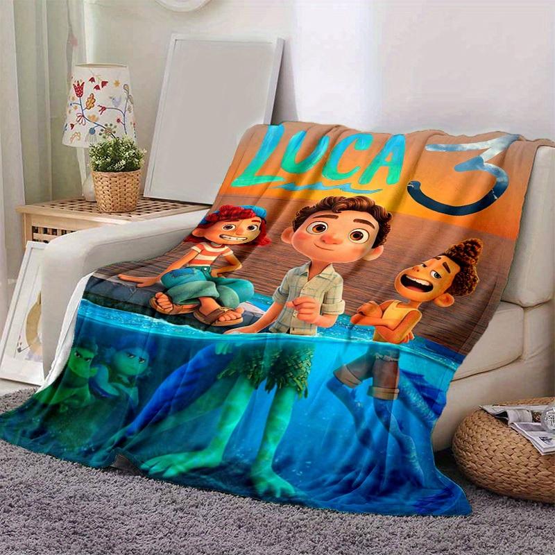 

1pc, Luca 3 Movie Poster Inspired Home Decor Blanket Perfect for Couch, Bed, Travel, Camping, Car 80x120cm