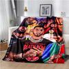 Anuel AA Rapper Hip Hop Singer Blanket Sofa Office Hiking Picnic Super Soft Quilt Fashion Flannel Throws Blanket Birthday Gift
