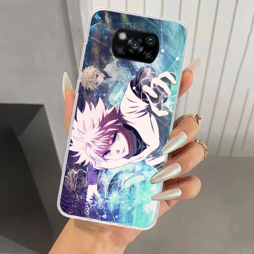 Killua Hunter HXH Phone Case for Xiaomi Poco X7 X6 X5 X4 X3 Nfc F7 Ultra F6 F5 Pro F4 GT F3 M6 M5S M4 M3 Soft Print Shell Poco X