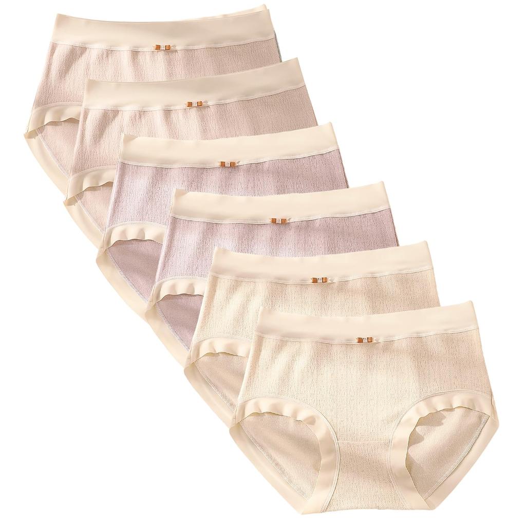 SLEEPSINERO Antibacterial and Deodorizing Mulberry Silk Cotton Mesh Cute Panties L and Innovative! Panties, Women's Underwear, Moisture-Wicking,