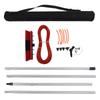 Water Fed Brush Spray Washer Titanium Alloy Easy To Use Water Fed Pole Kit for Cleaning Window