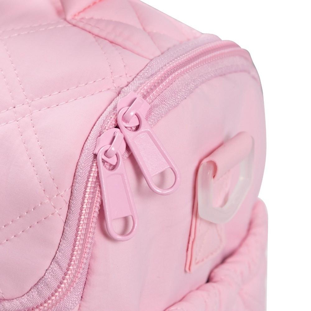 Detachable Strap Lunch Tote Quilted Puffer Lunch Storage Multi-functional Thermal Bag  School