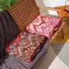Quadratisches Büro-Sofa-Sitzkissen Stuhlpolster Dicke Matte Futon-Matte Tatami-Boden Wohnkissen Dekorationskissen für Sofa