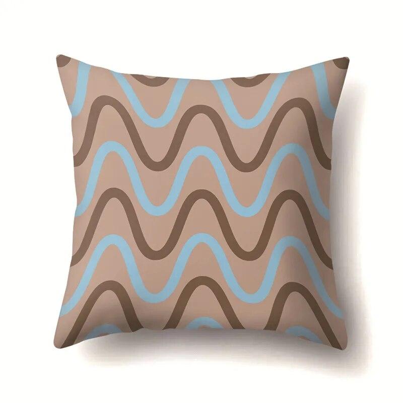 

Наволочка с геометрической полосой, наволочка для дивана, офиса, наволочка для гостиной, талии 40x40cm