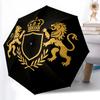 1pc Sturdy 8-Bone Auto Umbrella, Club Deportivo Guadalajara Umbrella, Digital Printed, Foldable Umbrella for On-the-Go Outdoor Use