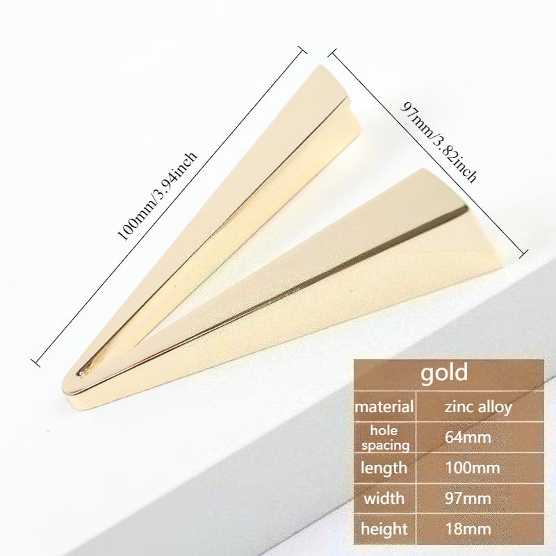 

Triangle V - Style Cabinet/Drawer Pulls | Gold Modern Nordic Minimalist Handles