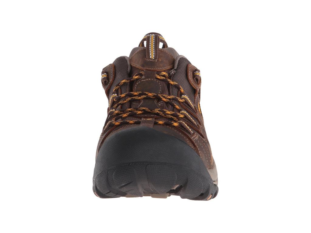 Keen TARGHEE II CASCADE YELLO 1008417 Men's BROWN/GOLDEN 27.5cm
