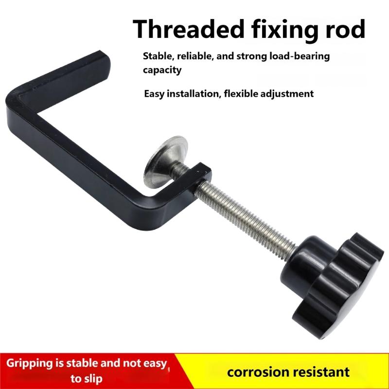 Wood Clamp Set Round Edge Design Woodworking Clamp for Stable Wood Processing in Crafts and DIY Portable Tool