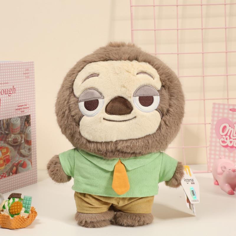 Adorable Disney Zootopia Judy Nick Wilde Police Plush Toy Soft And Cuddly Doll