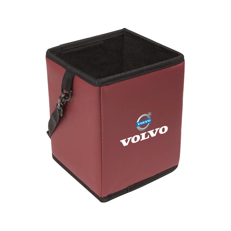 

Car Garbage Storage Box Multifunctional Organize Bag For Volvo XC90 V90 V60 XC60 V40 S80 S60 S90 C40 XC40 V70 XC70 C30 C70 EX90 коричневий