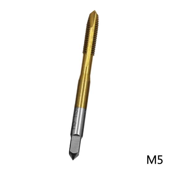 M3 M4 M5 M6 M8 Metric Screw Thread HSS Machine Plug Tap Drill Bit Hardware Tool