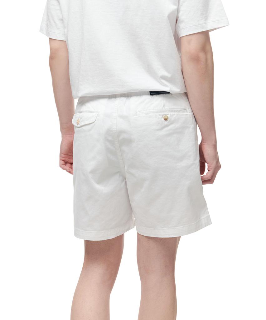 POLO RALPH LAUREN [Kolekcja Biała] Klasyczne Spodenki Polo Prepster - Białe