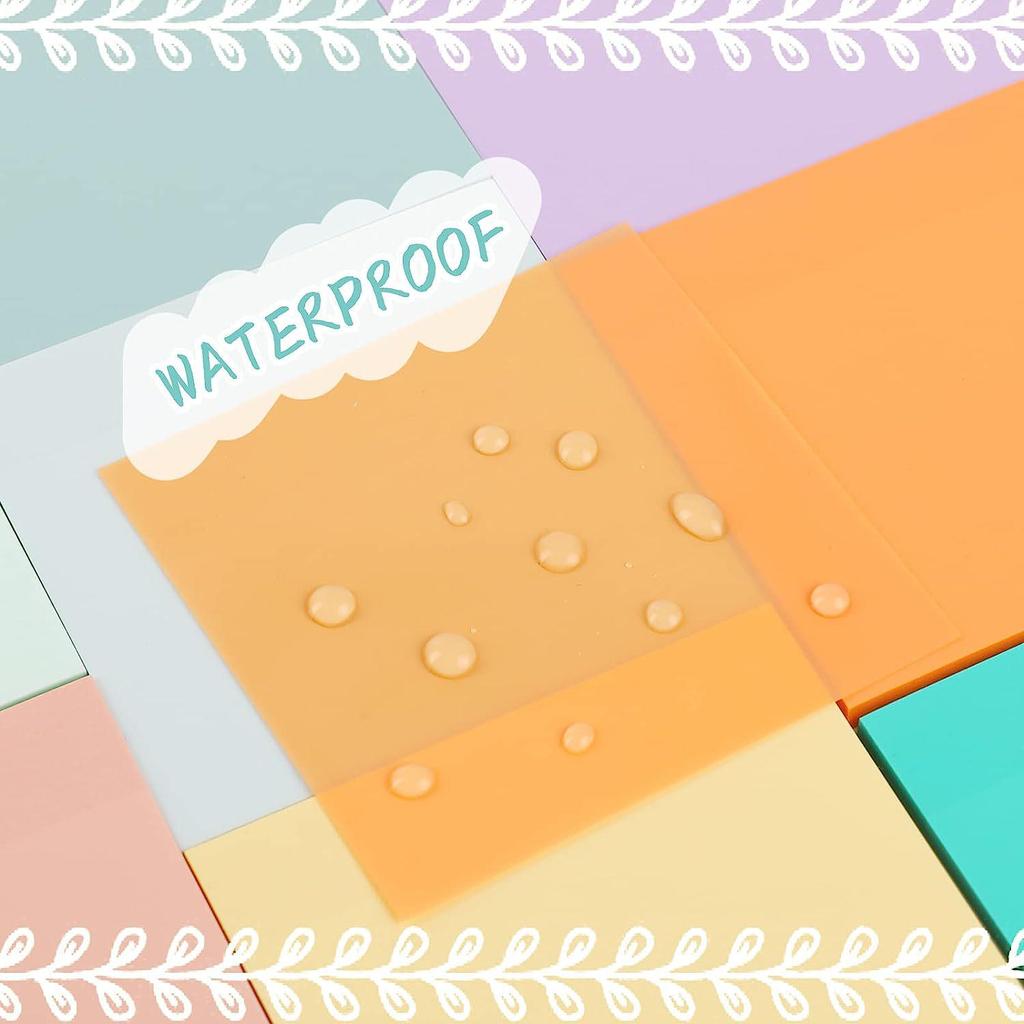 Transparent PET Morandi Sticky Notes for Students