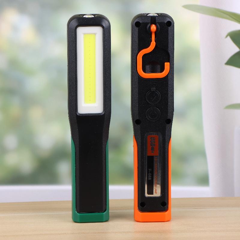 Adjustable COB LED Work Light USB Rechargeable Magnetic Portable Torch for Car Repair Garage Mechanic Lighting