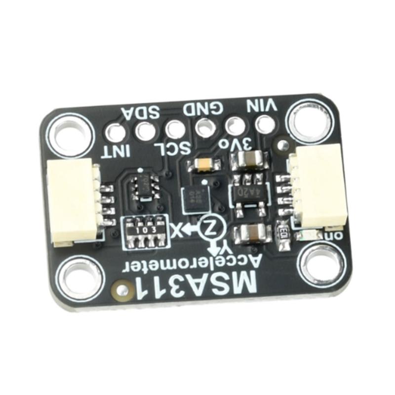MSA311 Triaxial Accelerometer Module Low Power Consumption Supporting Gesture Recognition Tap Easy Integrate Module