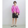 Et Rope Shorts Waist Logo Satin Shorts GAS03230 White [Adam Femme] [Sustainable] Women's (12)