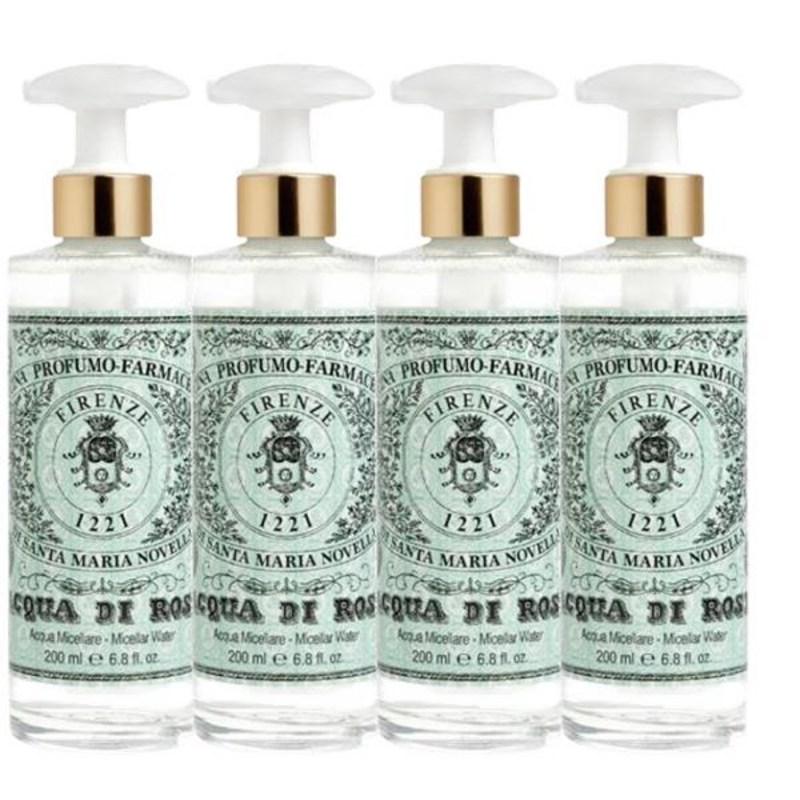 Santa Maria Novella Aqua di Rose Micellar Water, 200ml, 4 pcs