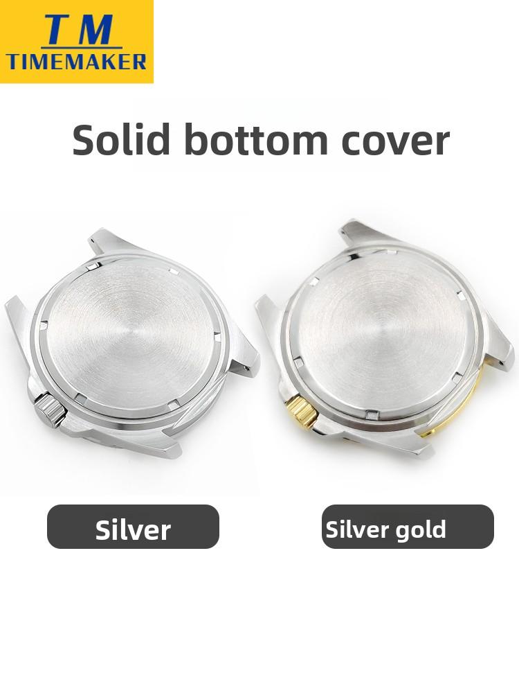 MDV106 Metal Case Film Bezel Bumper Armor For Casio MDV-106 Stainless Steel Crown Caseback Sapphire Glass Men Watch Accessories