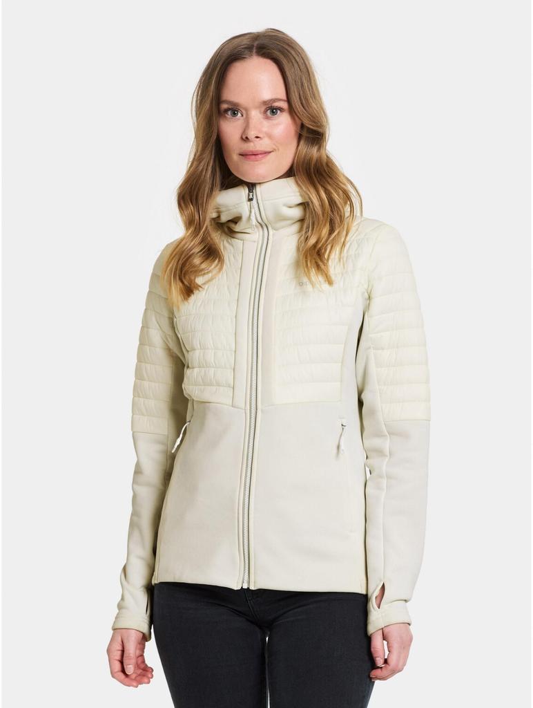 Didriksons Women's Annema Full Zip Jacket (503991) Shell White