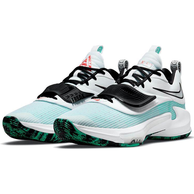 Nike Zoom Freak 3 EP N.I.K.E. Sneakersy Unisex Teal Biały Czarny DA0695-101