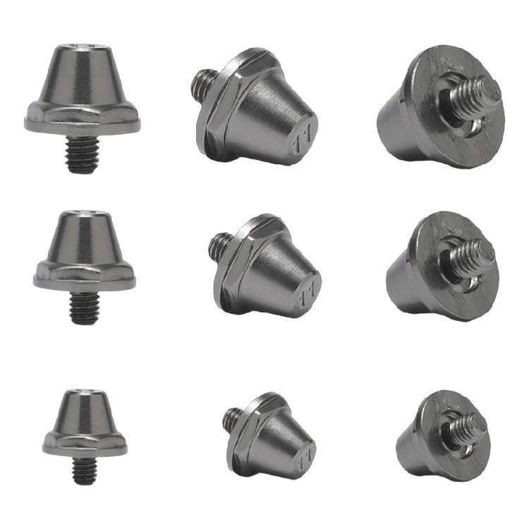 12 шт. Алюминиевые футбольные шипы Запасные шипы Шипы для футбольных бутс Футбольные шипы для футбольных бутс Прочные 11MM