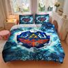 3Pcs Shiny Shield Fantasy Artwork Bedding Sets For All Sizes New 3D Printed Bed Cover Comforter Duvet Cover Pillowcase Bedroom Decoration