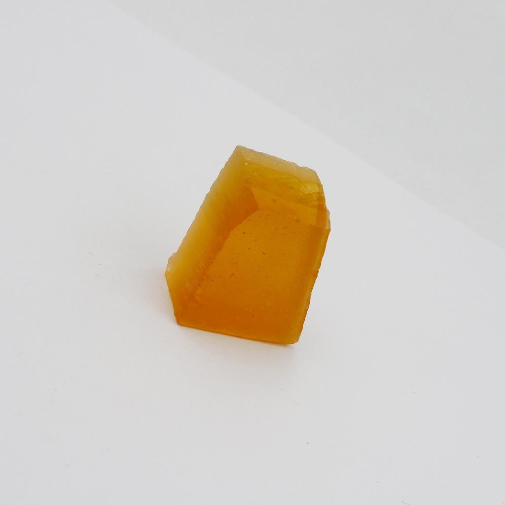 Orange Sapphire Rough 47.85 Ct Natural Earth Mined CERTIFIED Loose Gemstone P-240-Sa