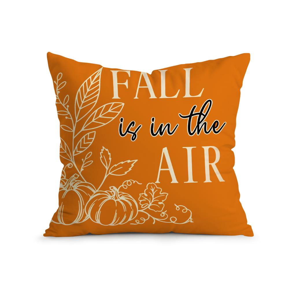 Thanksgiving Maple Leaf Pillowcase Printed Polyester 40/45/50Cm Throw Pillowcover Decor Sofa Cushion Pillowslip Home Decor
