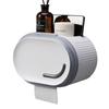 Toilet Storage Mengni Paper Waterproof Punchfree Bathroom Organizer Loadbearing Toilet Paper Holder Home Bathroom Accessories