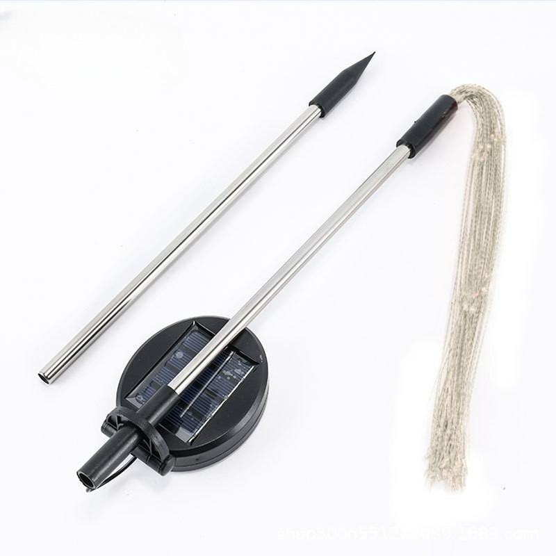 120 LED Solar Floor Mounted Fireworks Lights, Fairy DIY Light Bundles, Garden Lawn Decorations, Wedding Parties, and Christmas Day Landscape Lighting