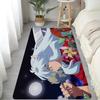Japanese Anime Inuyasha Hallway Carpet Washable Non-Slip Living Room Sofa Chairs Area Mat Kitchen Doormat Area Rug