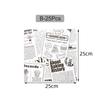 25 Sheets Deli Paper, Grease-Proof Parchment Paper Basket Liners, Food Wrappers for Sandwich, Chip, Burger & Fries, Baking Tools