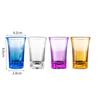 10pcs Plastic Shot Glass Unbreakable Vodka Cup Party Supplies Spirits Cup  KTV